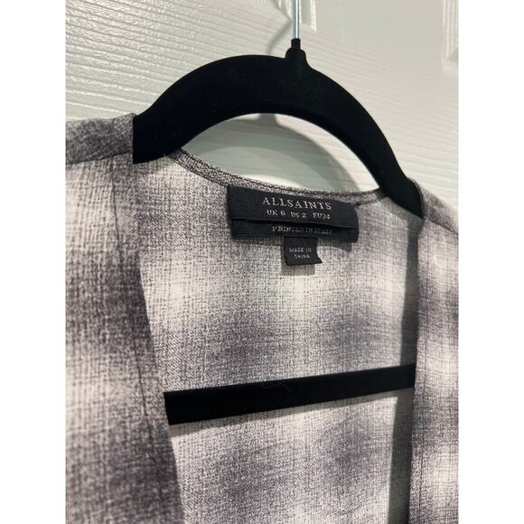 AllSaints Sleeveless 100% Silk Dress US 2 EUR 34 - Picture 2 of 7